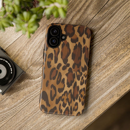 Leopard Print Tough Phone Case