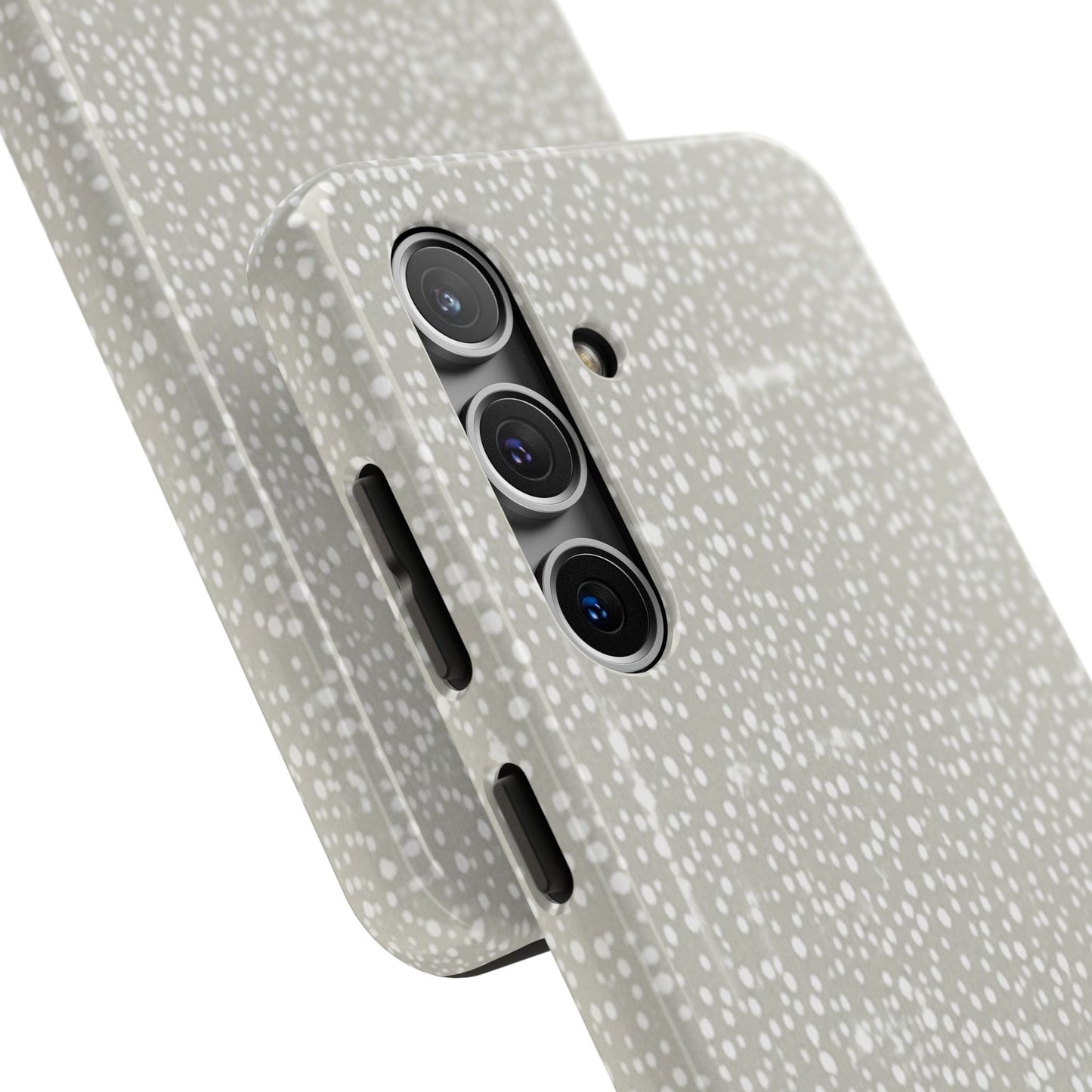 Speckled Gray Tough Phone Case — Protective Shockproof iPhone Cover