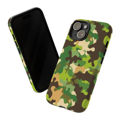 Camouflage Tough Phone Case — Military Camo Protective Cover