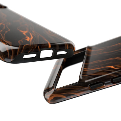 Copper Swirl Phone Case — Tough Protective iPhone Cover