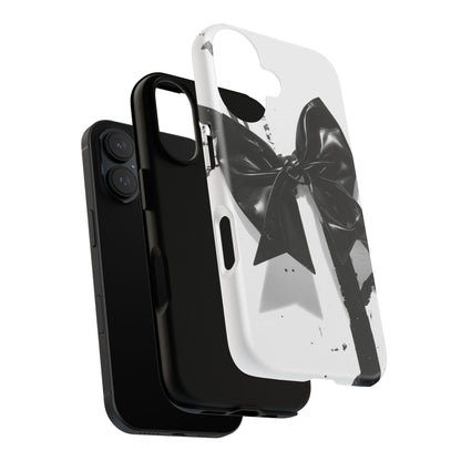 Phone Case — Black Bow Graphic Protective Cover