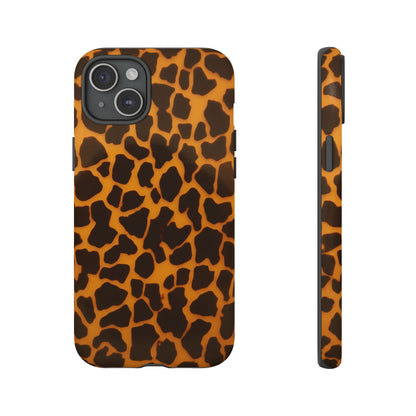 Leopard Print Tough Phone Case — Slim Protective iPhone Cover