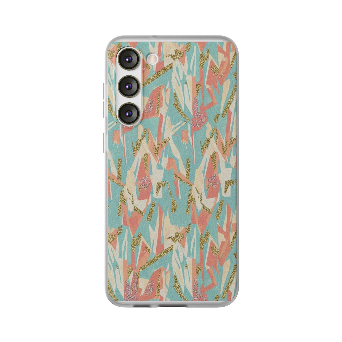 Pastel Abstract Floral Phone Case - Flexi Case