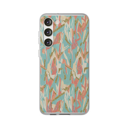 Pastel Abstract Floral Phone Case - Flexi Case