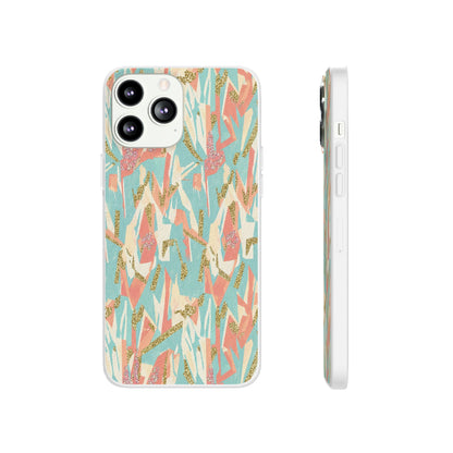 Pastel Abstract Floral Phone Case - Flexi Case