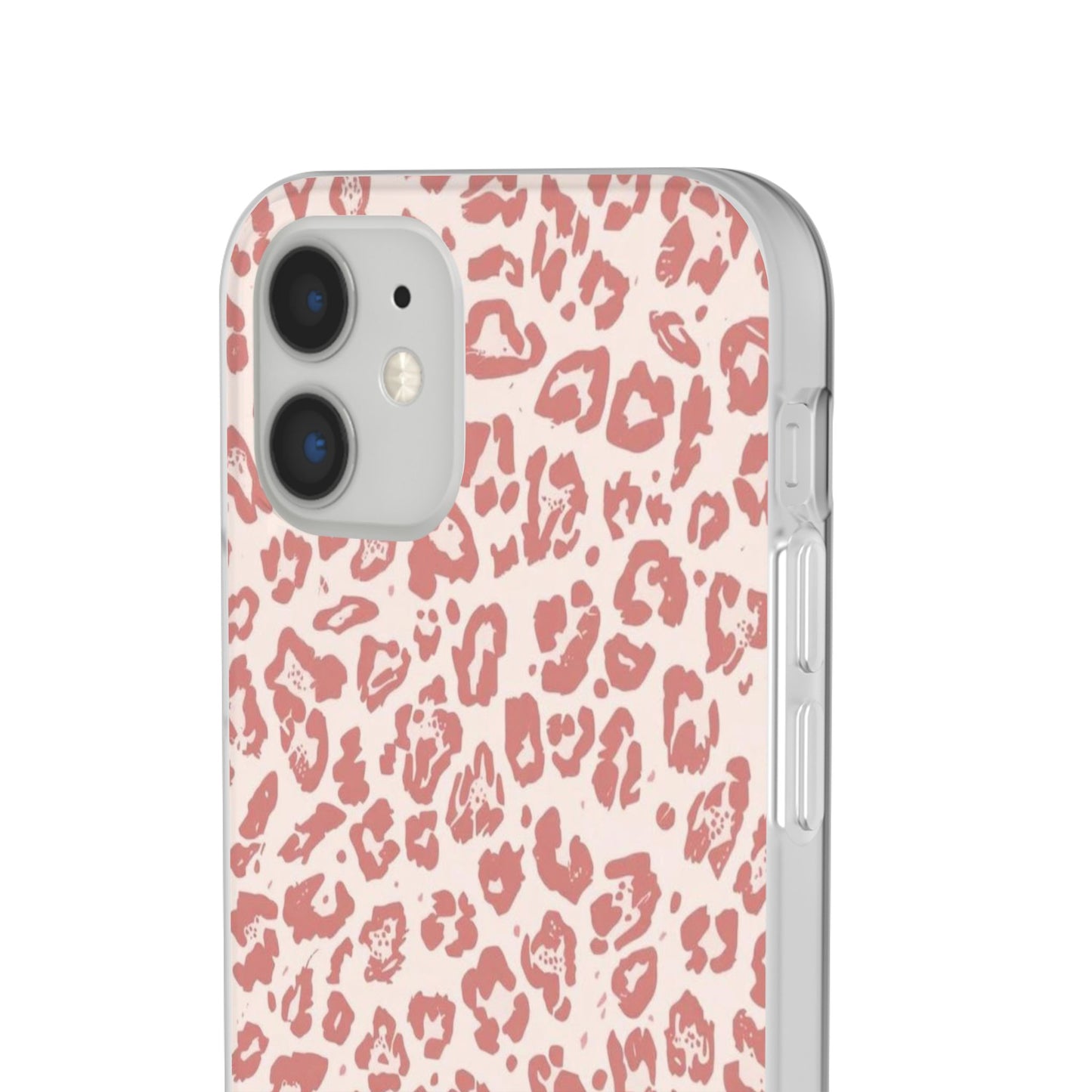 Pink Leopard Print Phone Case – Slim Flexible Protective Cover