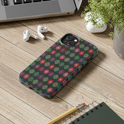 Copy of Floral Sunflower Tough Phone Case — Neutral Daisy Pattern Protective Cover