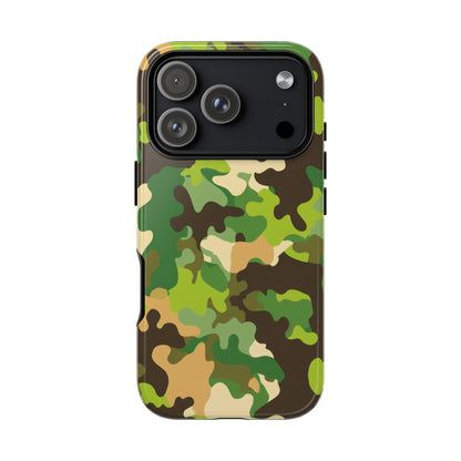 Camouflage Tough Phone Case — Military Camo Protective Cover