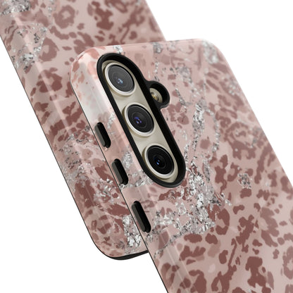 Tropical Monstera Phone Case — Colorful Leaf Protective Tough Case