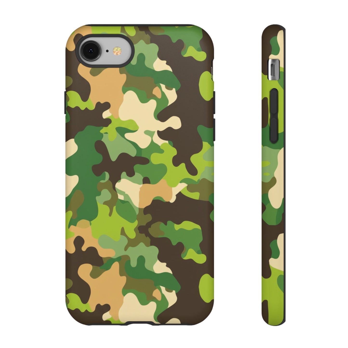 Camouflage Tough Phone Case — Military Camo Protective Cover