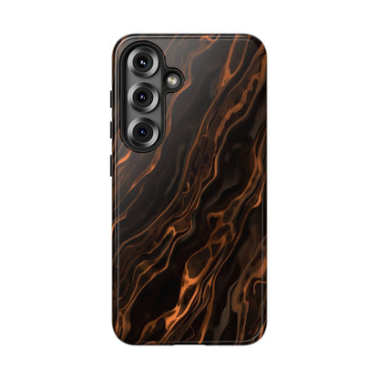 Copper Swirl Phone Case — Tough Protective iPhone Cover