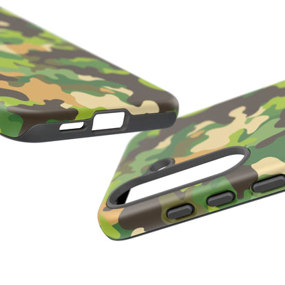 Camouflage Tough Phone Case — Military Camo Protective Cover