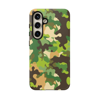 Camouflage Tough Phone Case — Military Camo Protective Cover