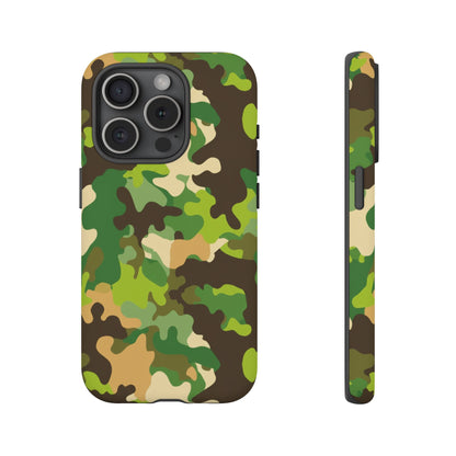 Camouflage Tough Phone Case — Military Camo Protective Cover