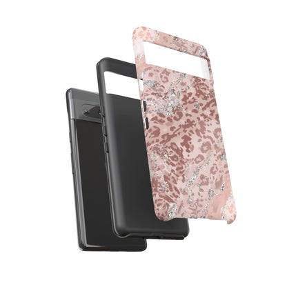 Tropical Monstera Phone Case — Colorful Leaf Protective Tough Case