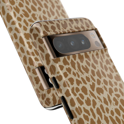 Leopard Print Tough Phone Case — Slim Protective Animal Pattern