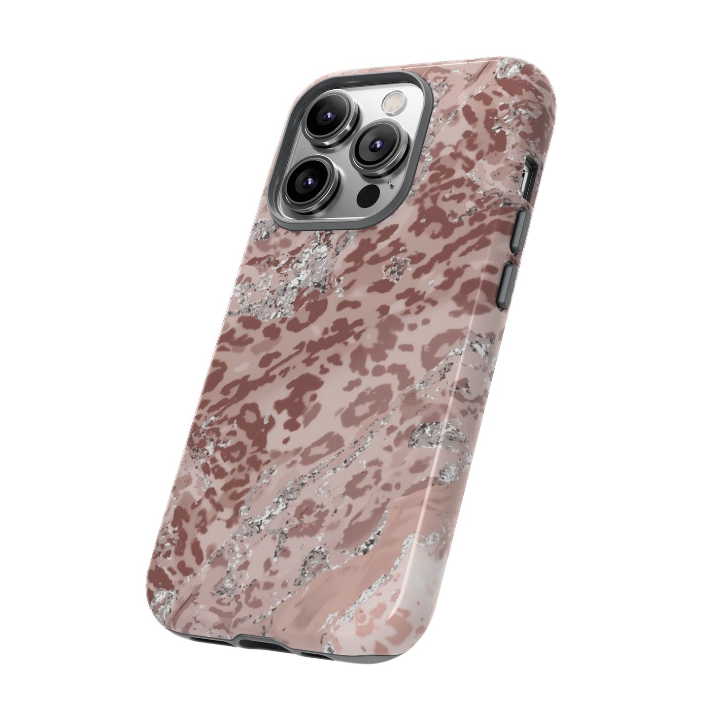 Tropical Monstera Phone Case — Colorful Leaf Protective Tough Case
