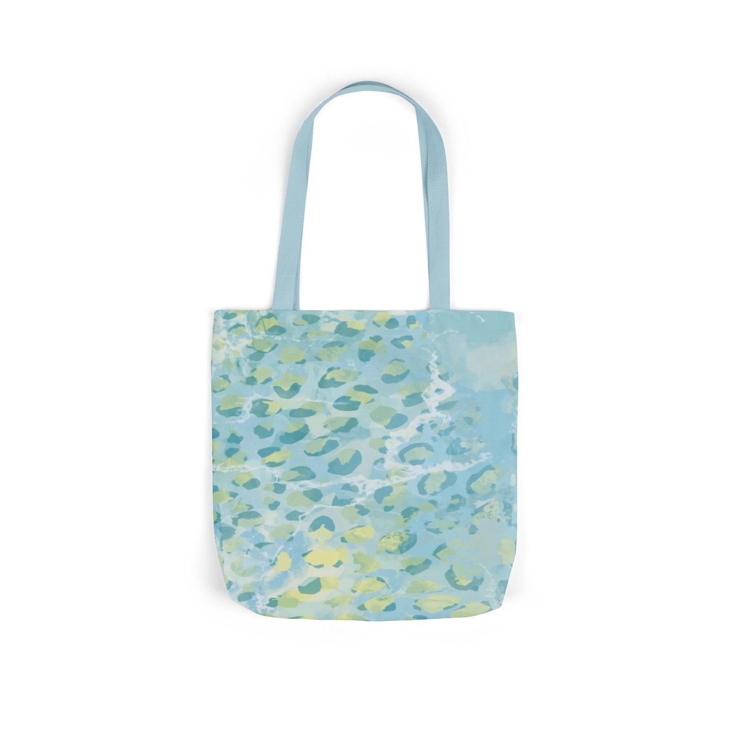Blue Watercolor Seafoam Tote Bag