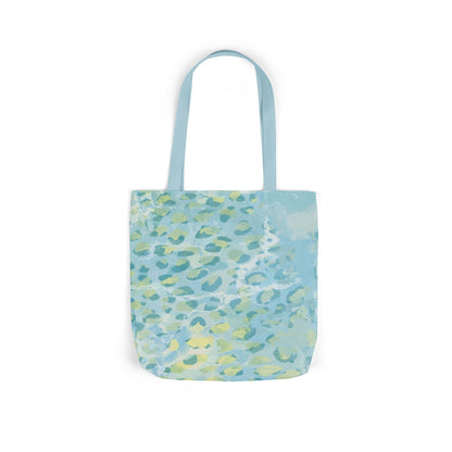 Blue Watercolor Seafoam Tote Bag