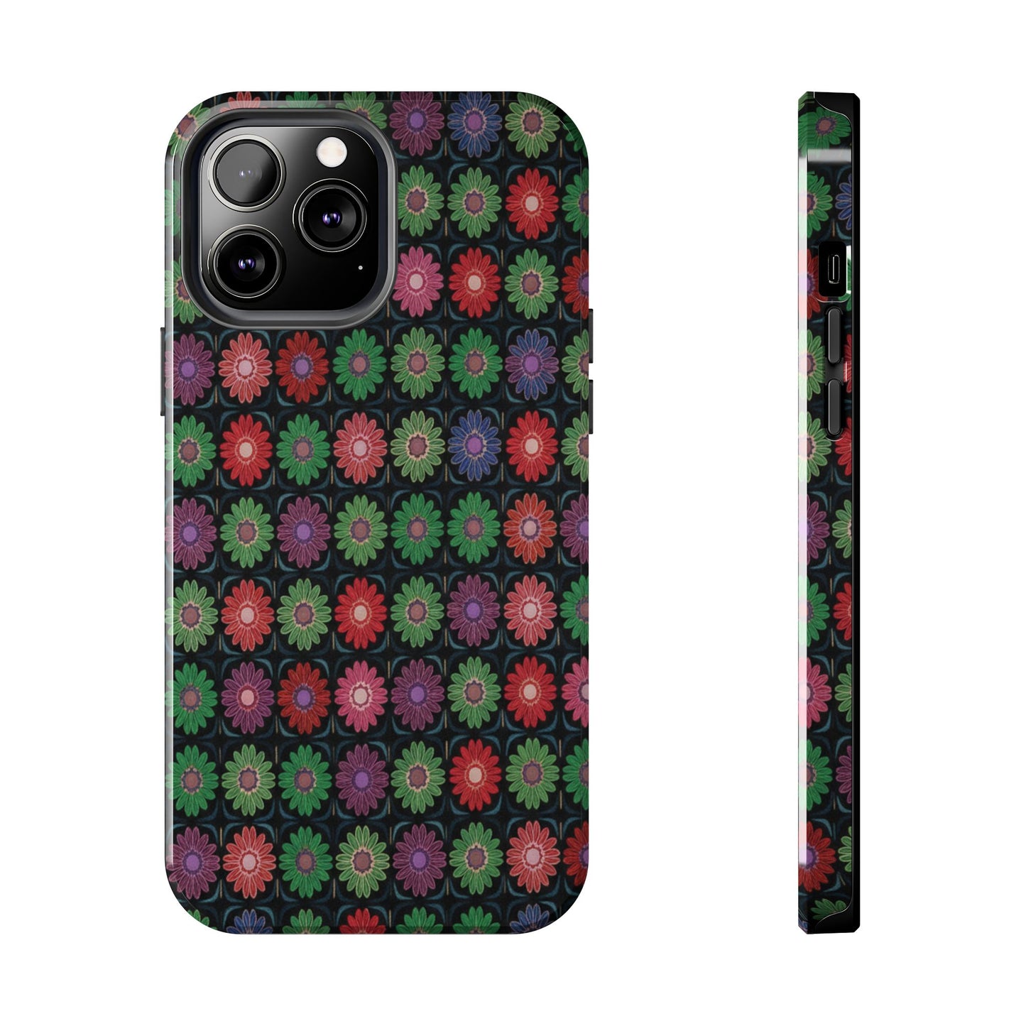 Copy of Floral Sunflower Tough Phone Case — Neutral Daisy Pattern Protective Cover