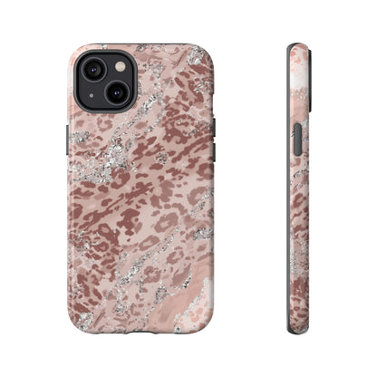 Tropical Monstera Phone Case — Colorful Leaf Protective Tough Case