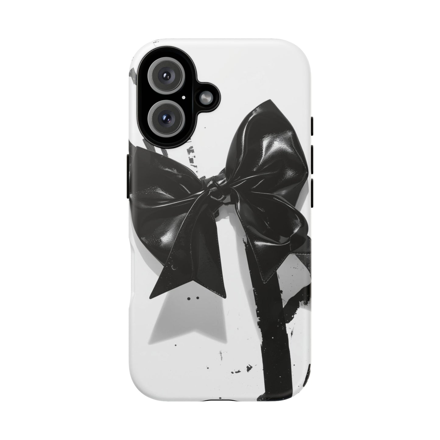 Phone Case — Black Bow Graphic Protective Cover
