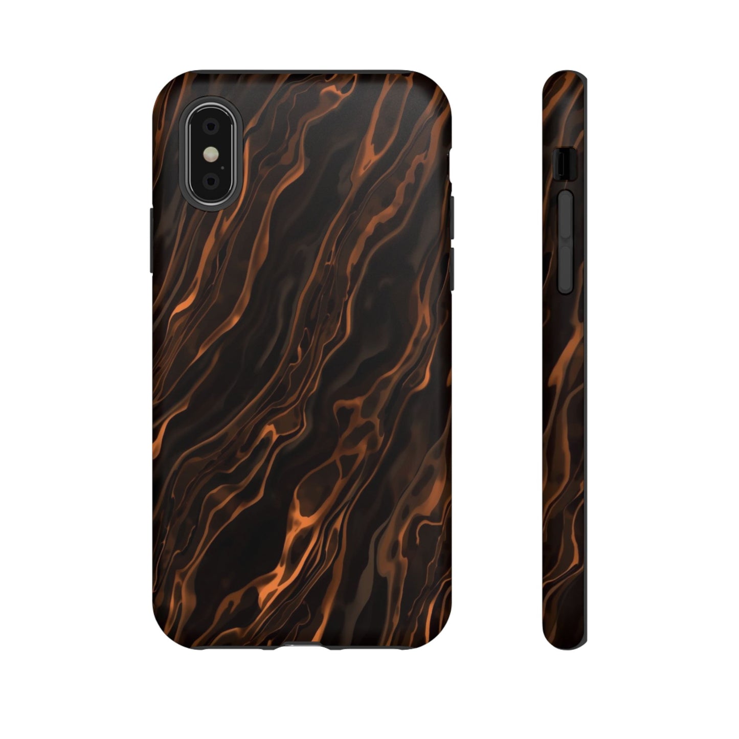Copper Swirl Phone Case — Tough Protective iPhone Cover
