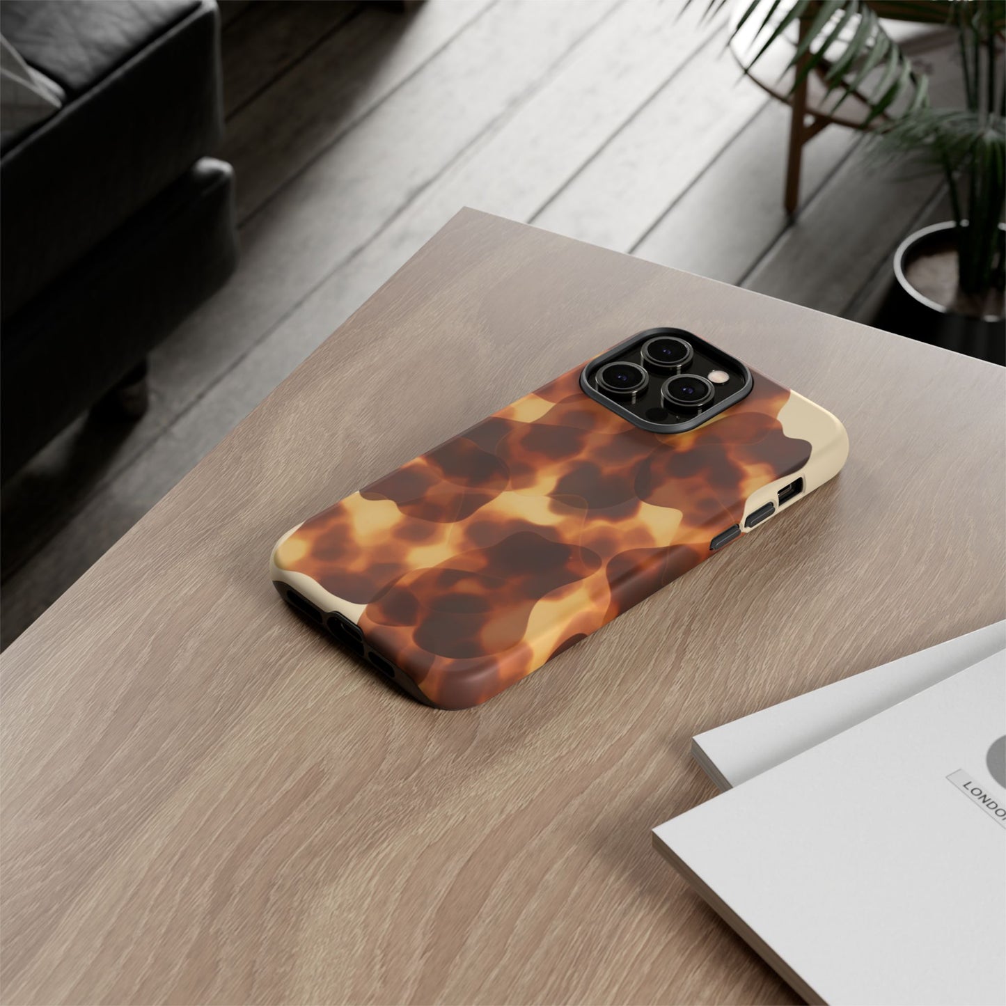 Tortoiseshell Phone Case — Tough Protective iPhone Cover