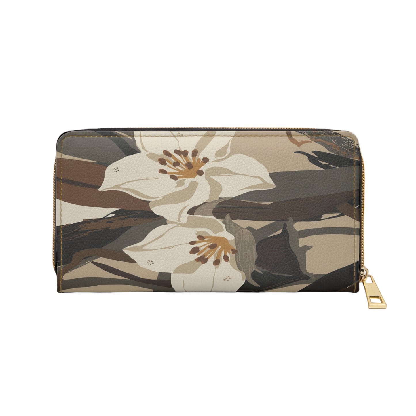 Women's Botanical Wallet - Everyday Zippered Wallet