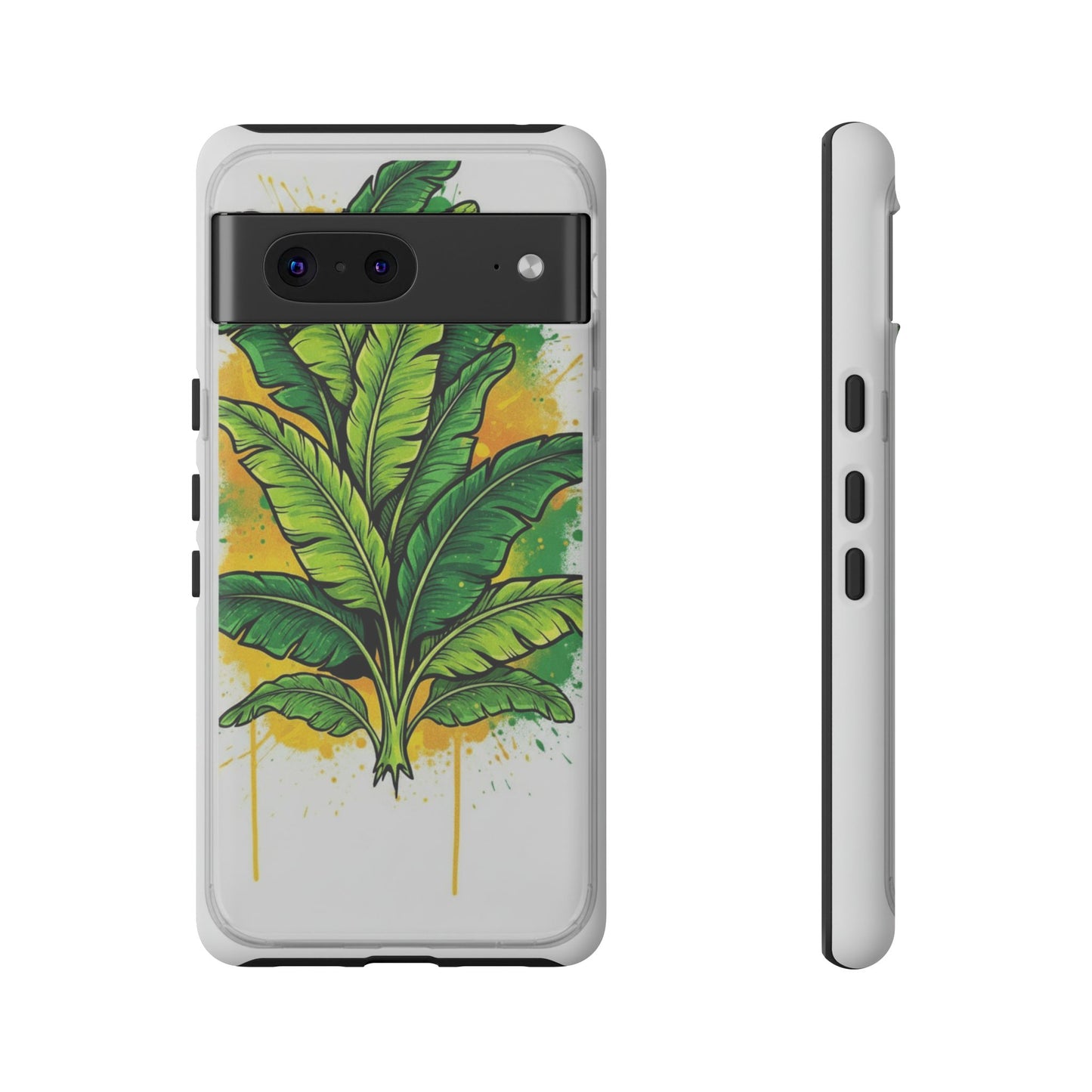 Tropical Banana Leaf Phone Case — Vibrant Green Plant Protector