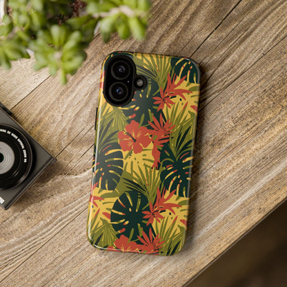 Tropical Hibiscus Phone Case — Durable Floral iPhone Protection