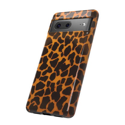 Leopard Print Tough Phone Case — Slim Protective iPhone Cover