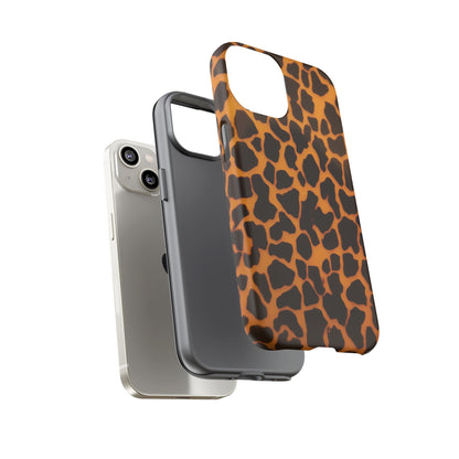 Leopard Print Tough Phone Case — Slim Protective iPhone Cover