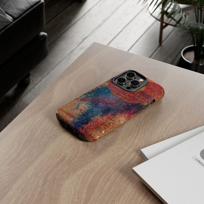 Retro Sunset Tough Phone Case