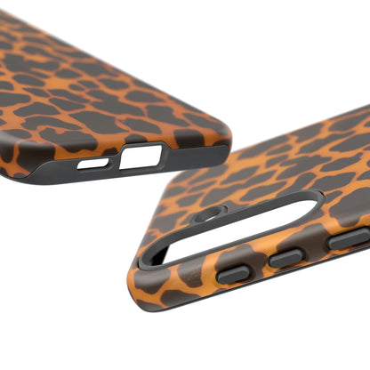 Leopard Print Tough Phone Case — Slim Protective iPhone Cover