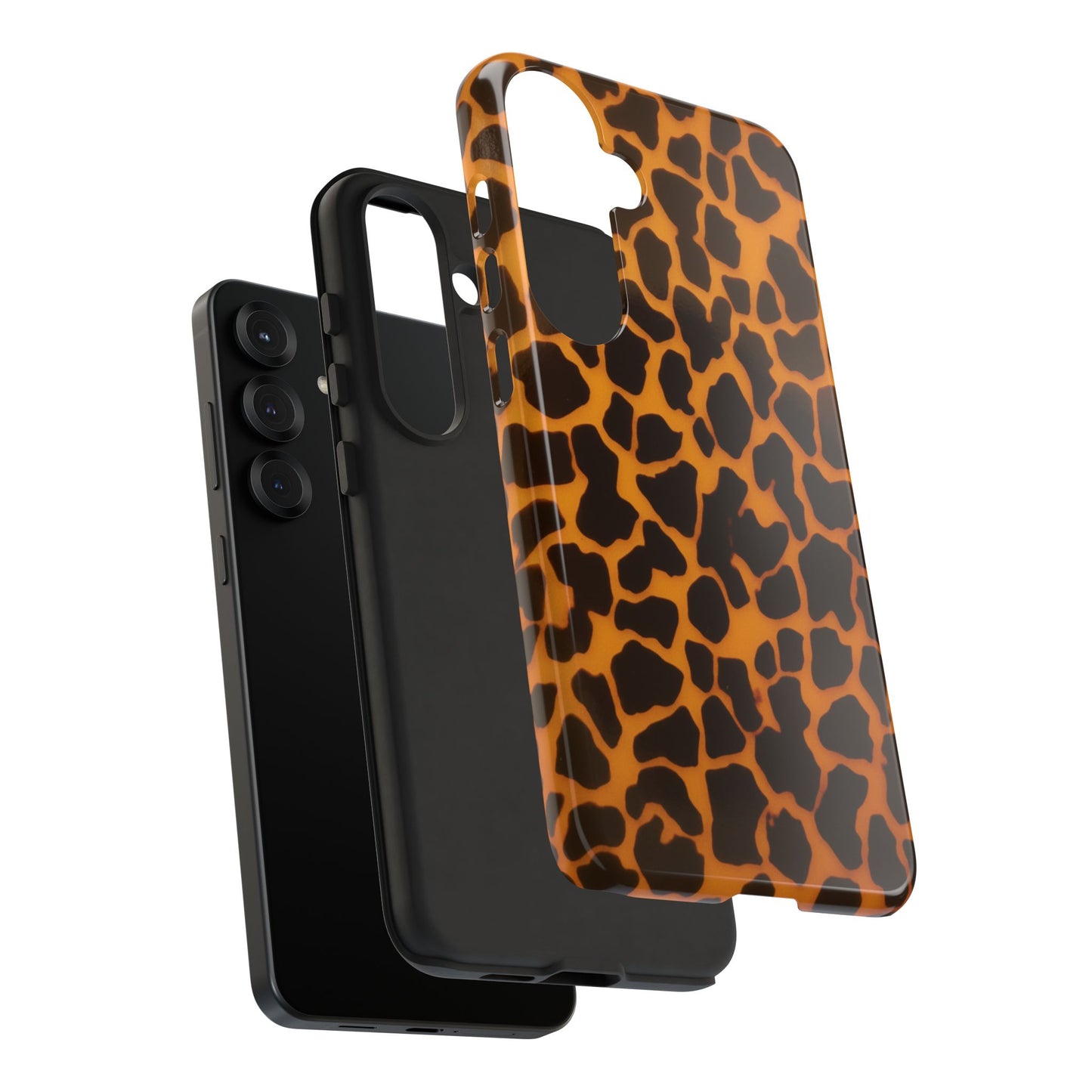 Leopard Print Tough Phone Case — Slim Protective iPhone Cover