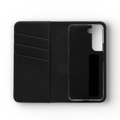Colorful Confetti Dot Flip Phone Case — Retro Polka Wallet Cover