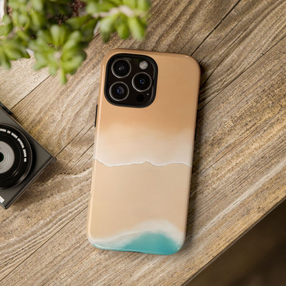 Ocean Shore Tough Phone Case — Beach Wave Protective Cover