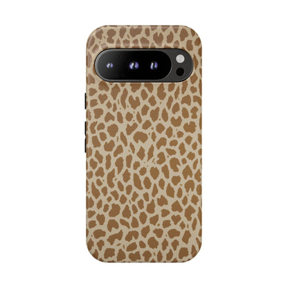 Leopard Print Tough Phone Case — Slim Protective Animal Pattern
