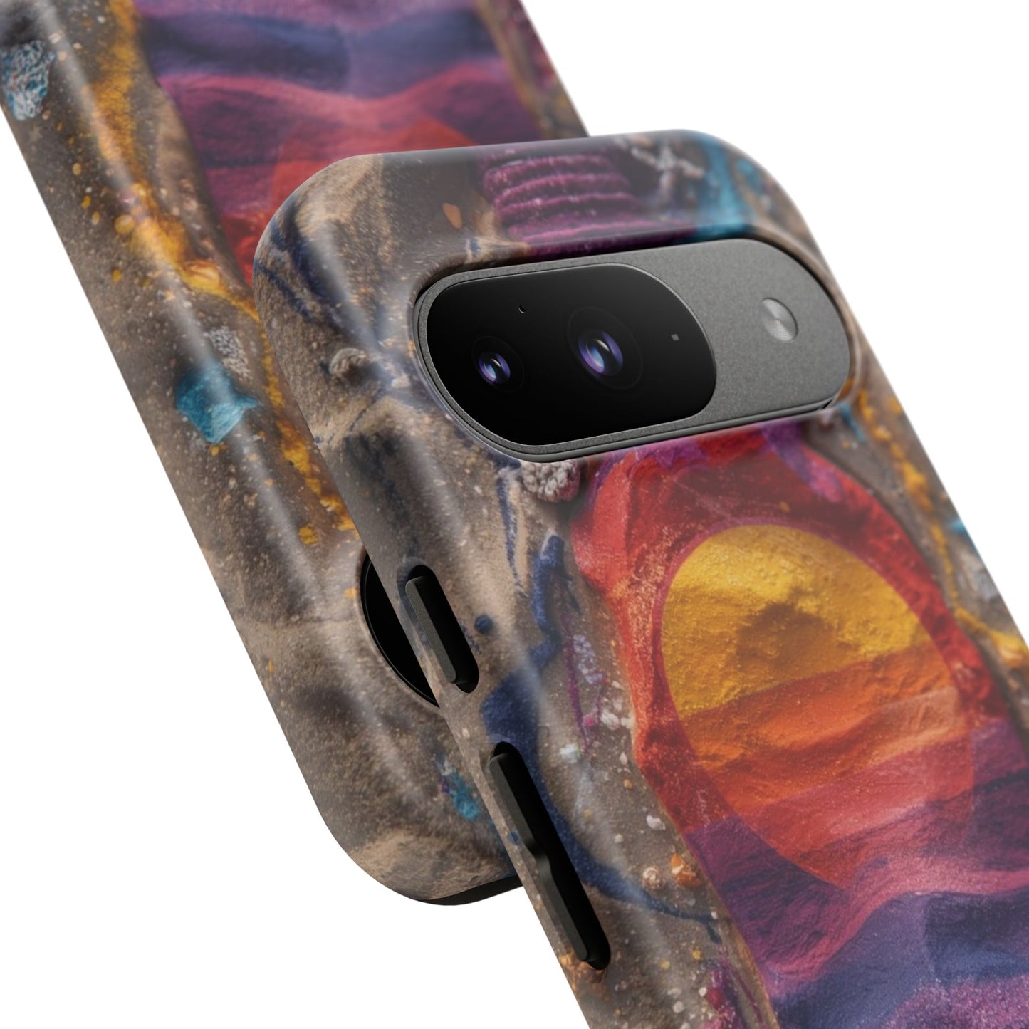 Phone Case — Colorful Sand Art Sunset Tough Protective Case
