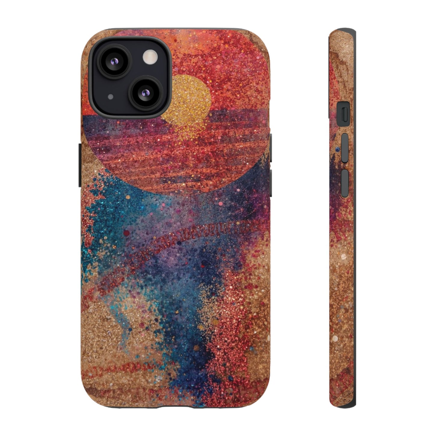 Retro Sunset Tough Phone Case