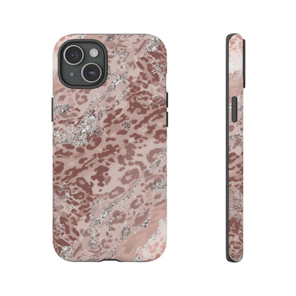 Tropical Monstera Phone Case — Colorful Leaf Protective Tough Case