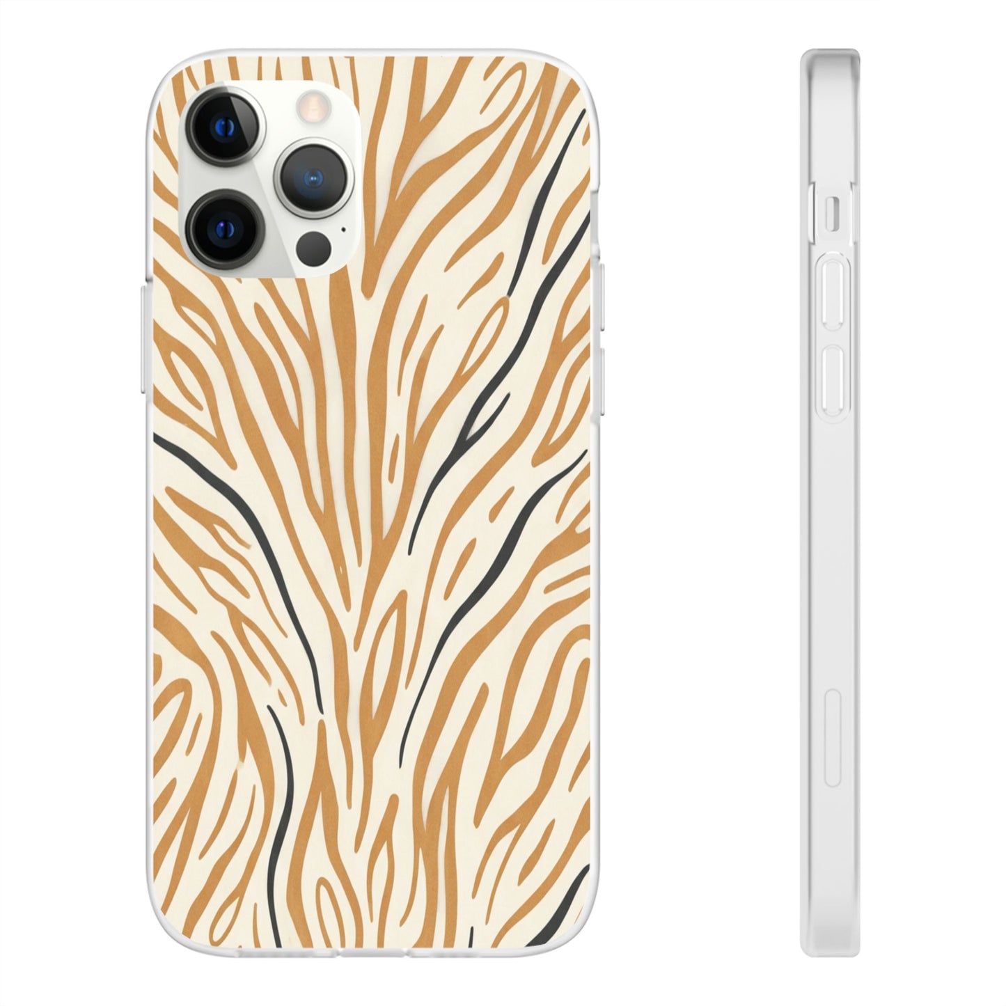 Pink Leopard Print Phone Case – Slim Flexible Protective Cover
