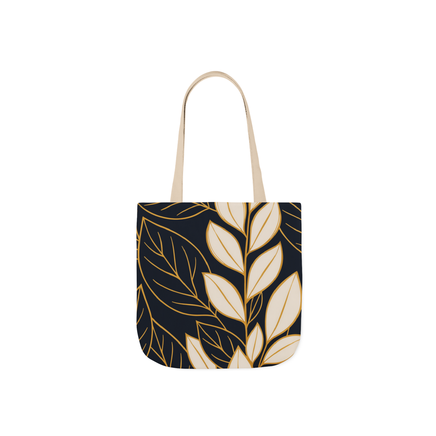 Goldline Canvas Leaf Tote Bag - Women's Everyday Utility Bag