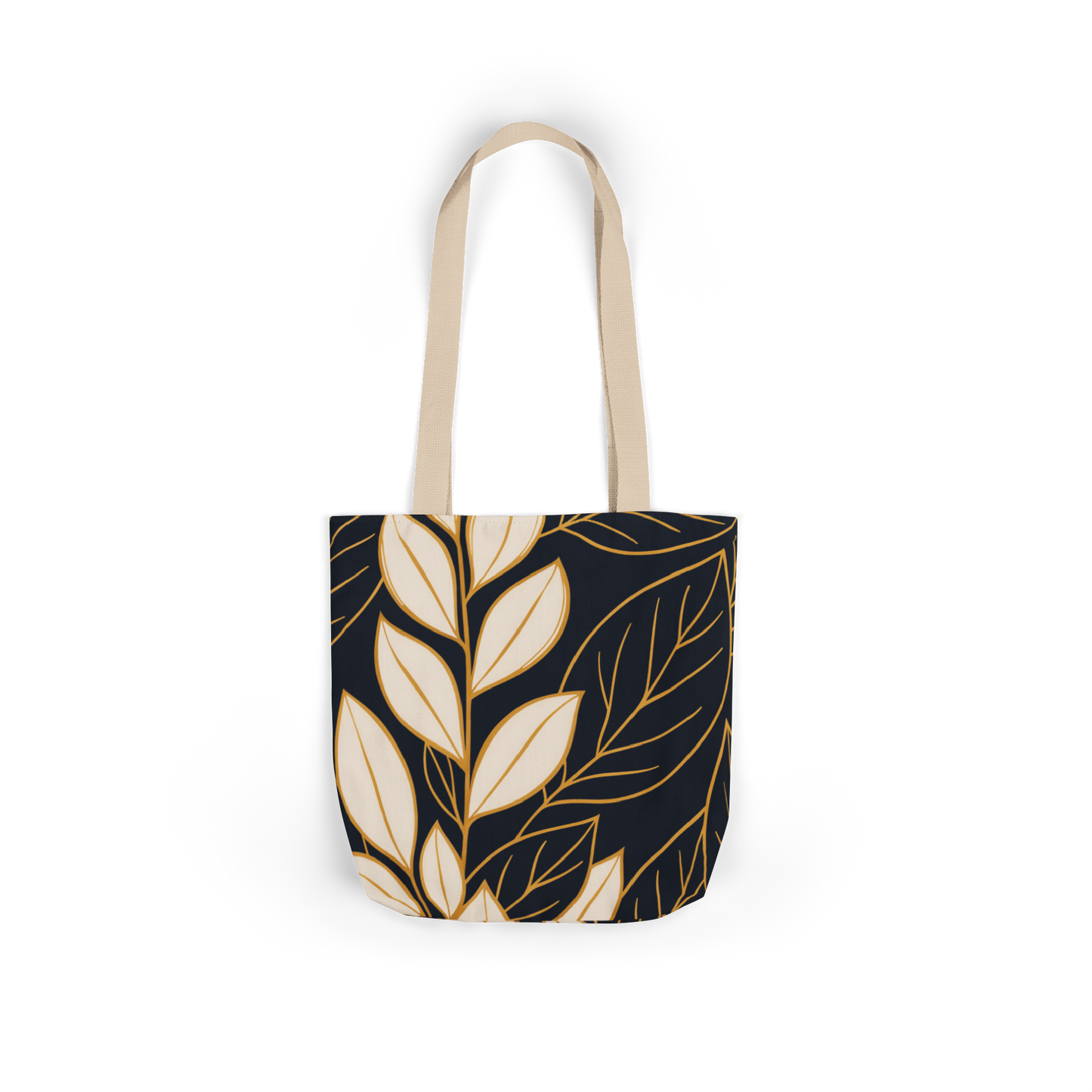 Goldline Canvas Leaf Tote Bag - Women's Everyday Utility Bag