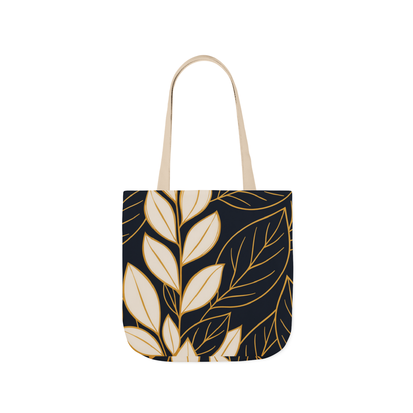 Goldline Canvas Leaf Tote Bag - Women's Everyday Utility Bag