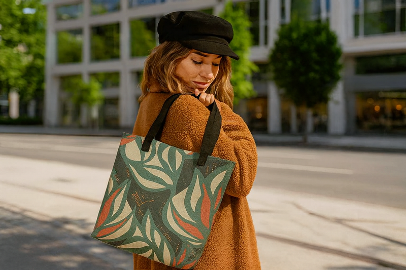 Canvas Tote Bags for Women | Abstract, Versatile, Fashionable Design